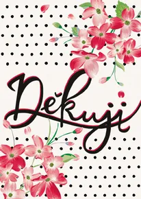 BeBechy Wunschkarte - Weiß - Danke 2